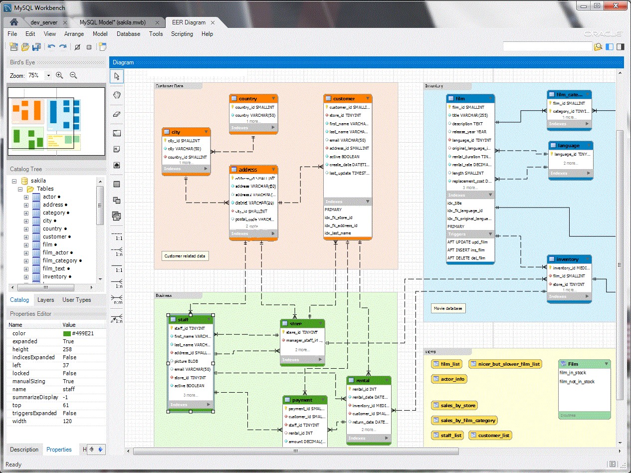 MySQL Workbench 8.0.47 screenshot 1