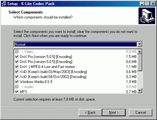 K-Lite Codec Pack Full logo